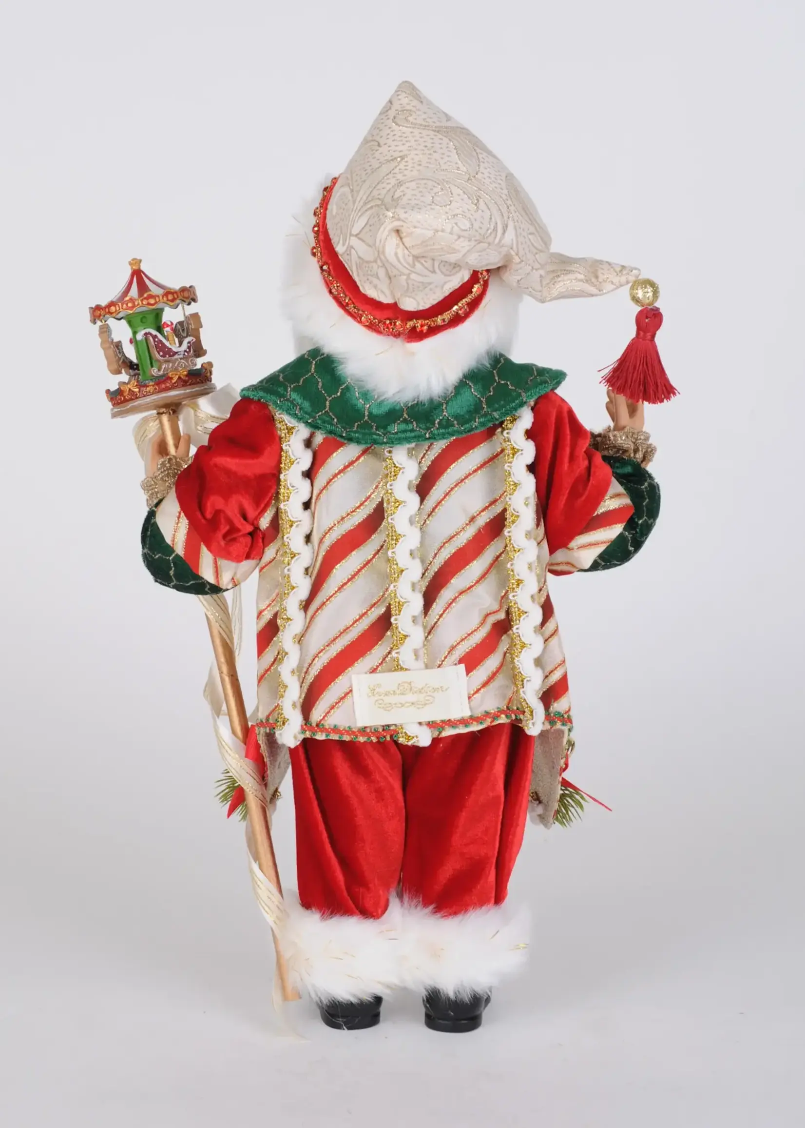 Karen Didion Carousel Christmas Santa