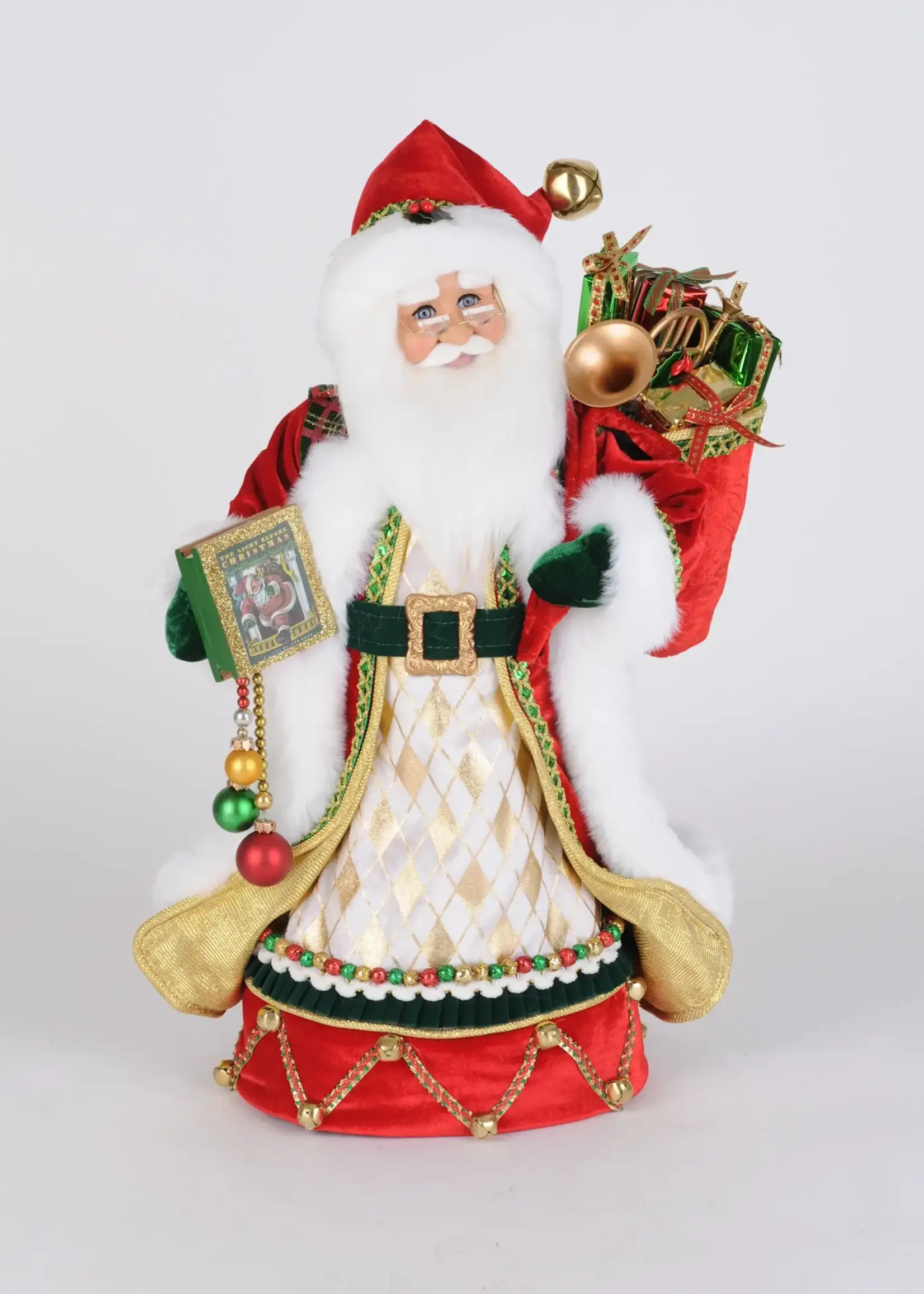 Karen Didion Yuletide Storyteller Santa