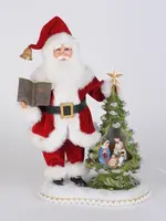 Karen Didion Karen Didion - Lighted Christmas Eve Reverence Santa - CC18-110