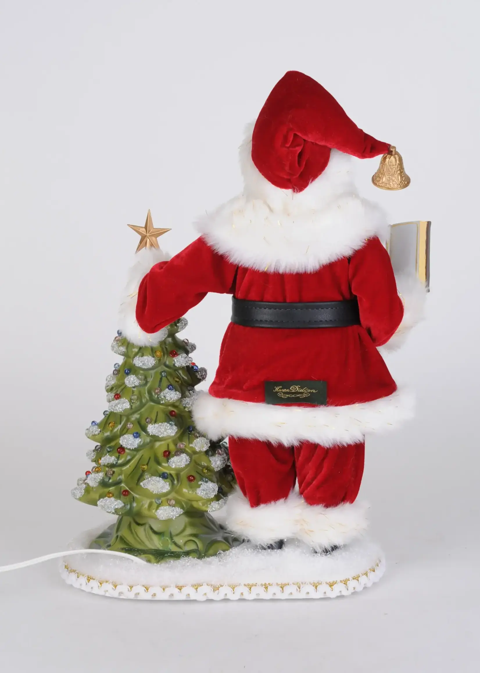 Karen Didion Lighted Christmas Eve Reverence Santa