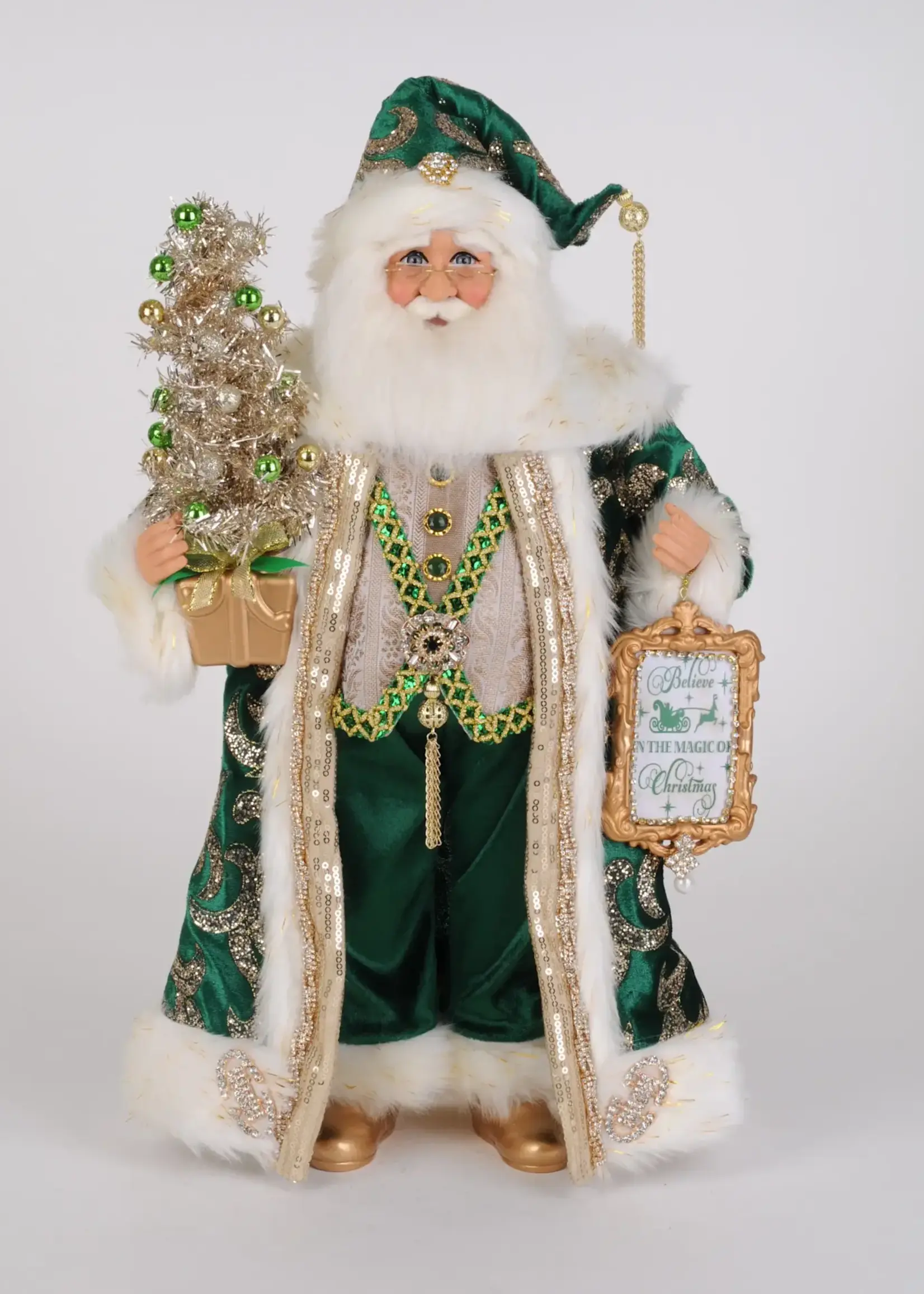 Karen Didion Jade Elegance Santa