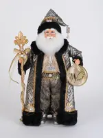 Karen Didion Karen Didion - Silver and Gold Noel Santa - CC18-92