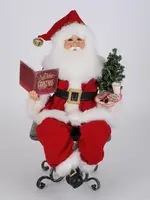 Karen Didion Karen Didion - Lighted Story Time Sitting Santa - CC20-60
