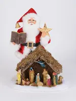 Karen Didion Karen Didion - Lighted Nativity Santa - SC-53