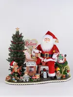 Karen Didion Karen Didion - Lighted Believe in the Magic of Christmas Santa 30th Anniversary Limited Edition - SC-72LE