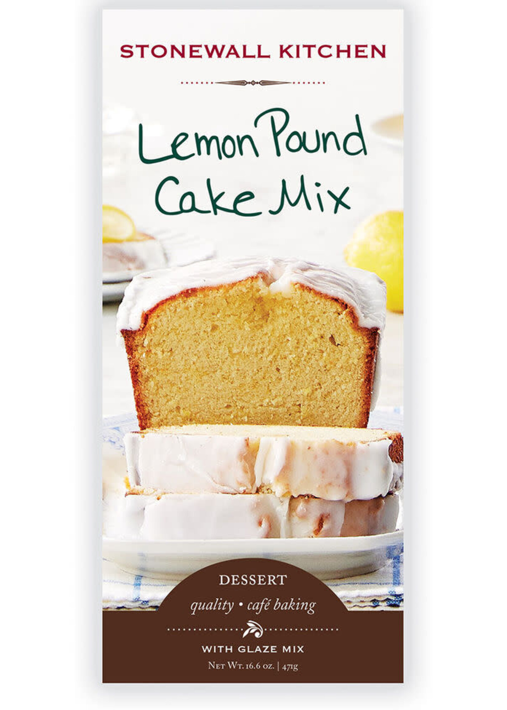 Lemon Pound Cake Mix with Glaze Mix