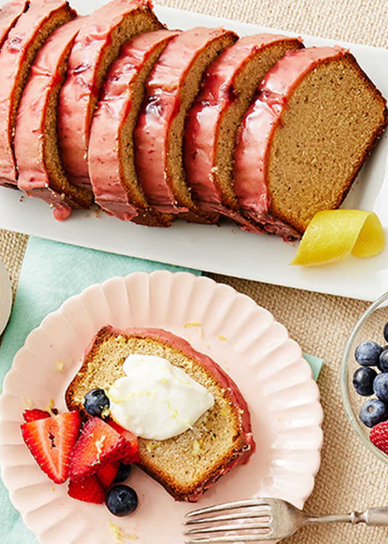 Lemon Pound Cake Mix with Glaze Mix