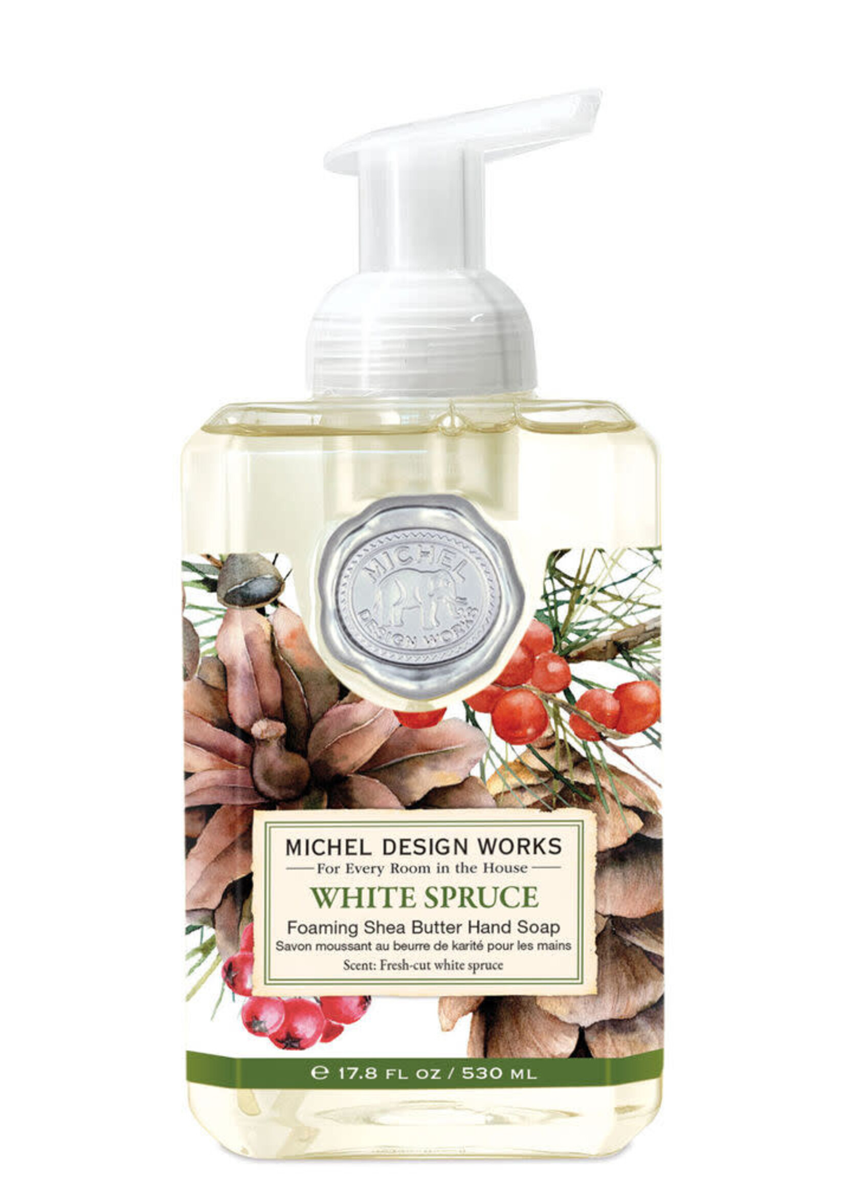 Michel Design Works White Spruce Foaming Soap