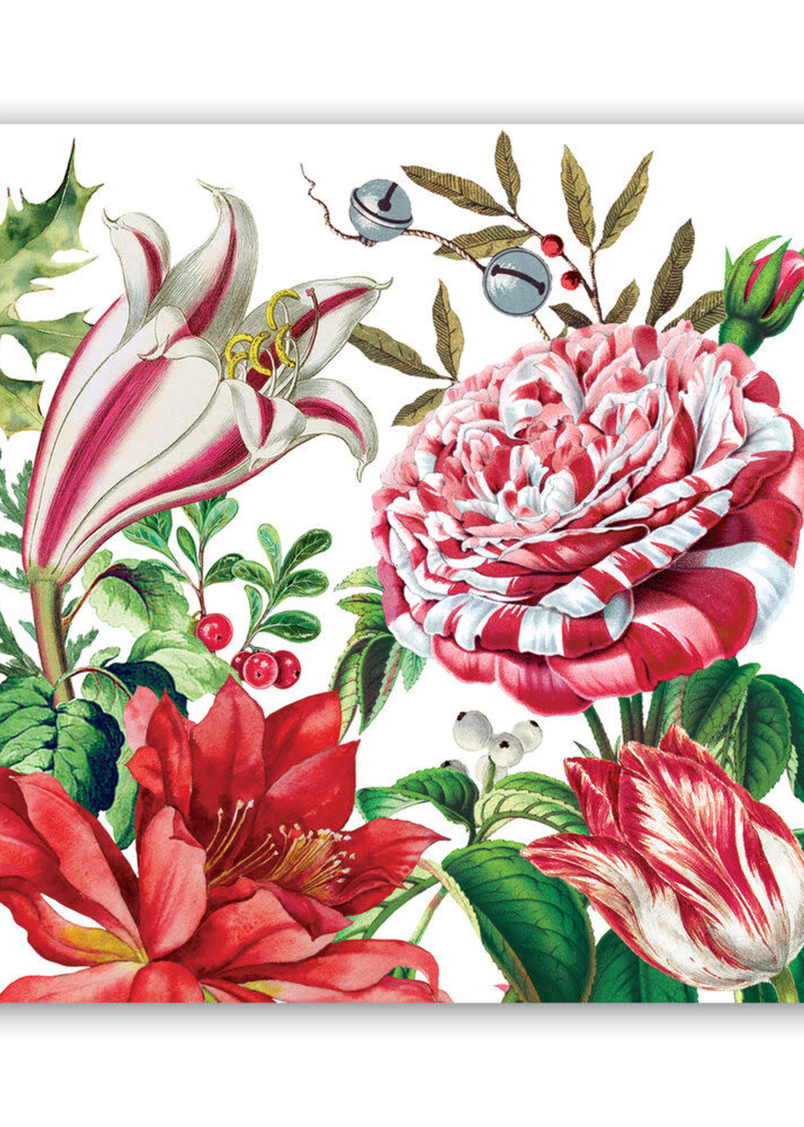 Michel Design Works Christmas Bouquet Cocktail Napkin