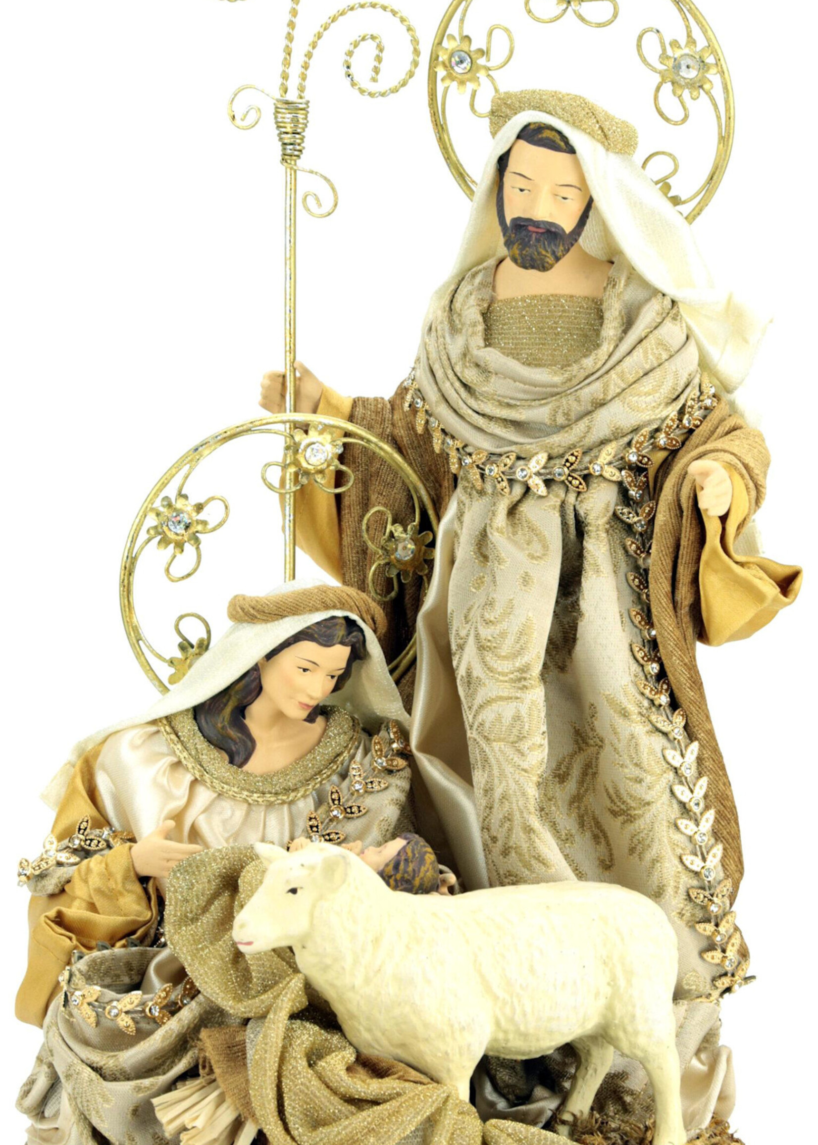 Mark Roberts RADIANT HOLY FAMILY SCENE13''
