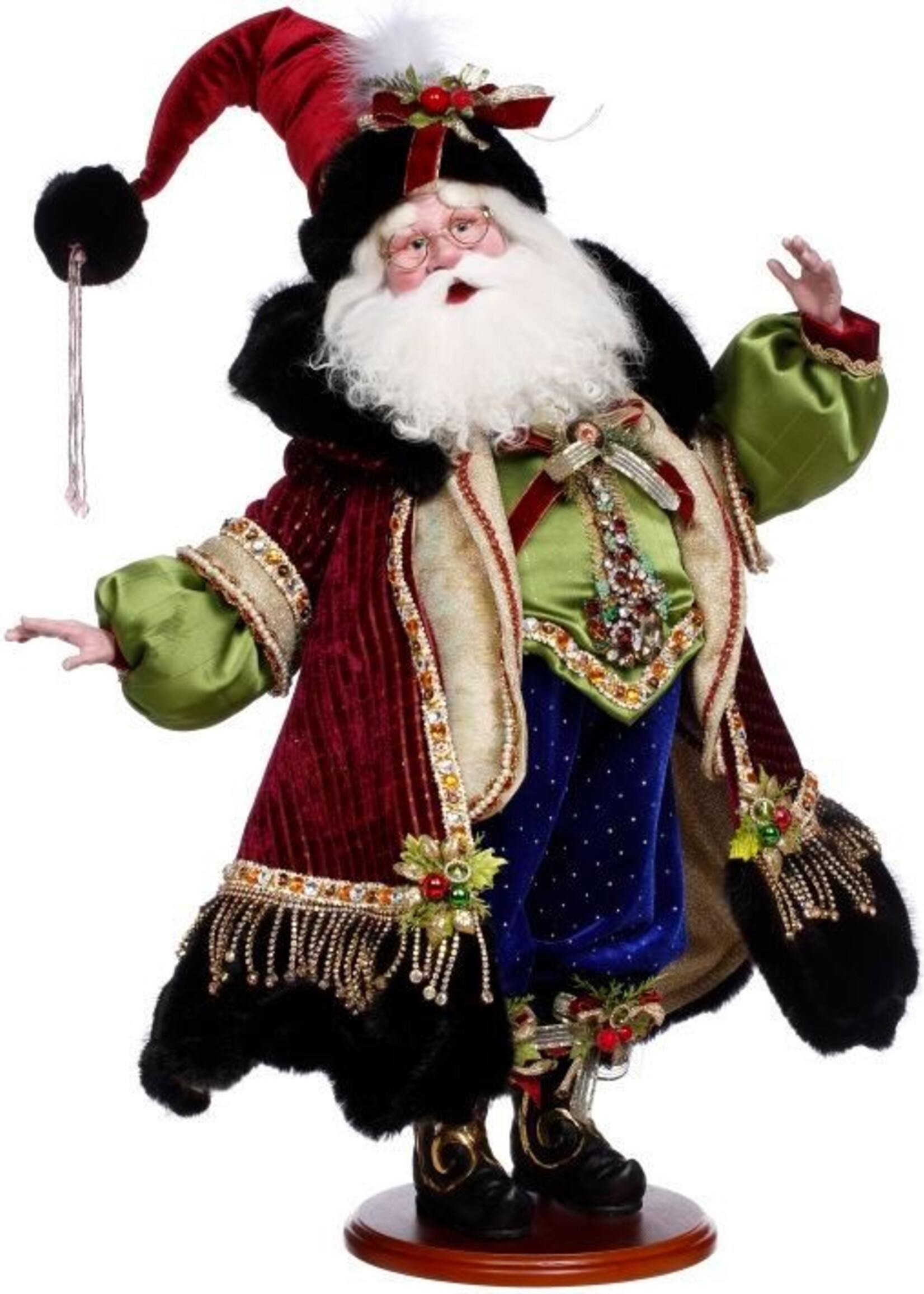 Mark Roberts JEWELS & GEMS SANTA