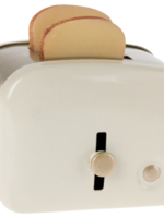 Maileg 11-1108-00 Toaster with bread, Miniature - Off white