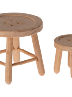 Maileg 11-4000-00 Table and stool set, Mouse