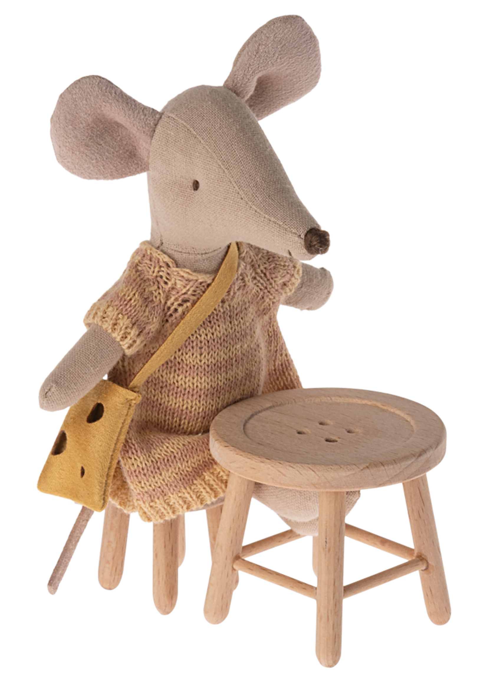 Maileg Table and stool set, Mouse