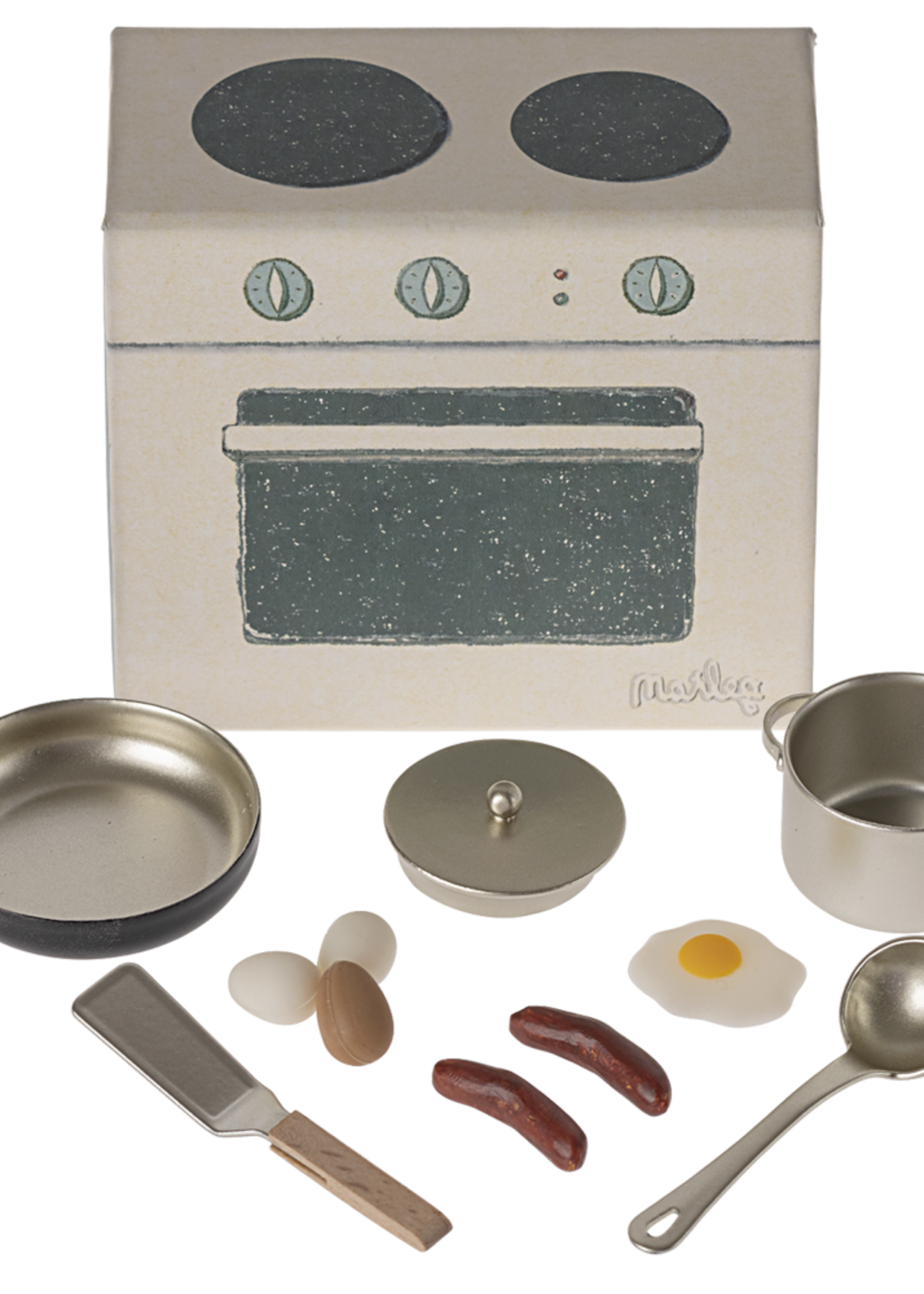 Maileg Cooking set, Mouse