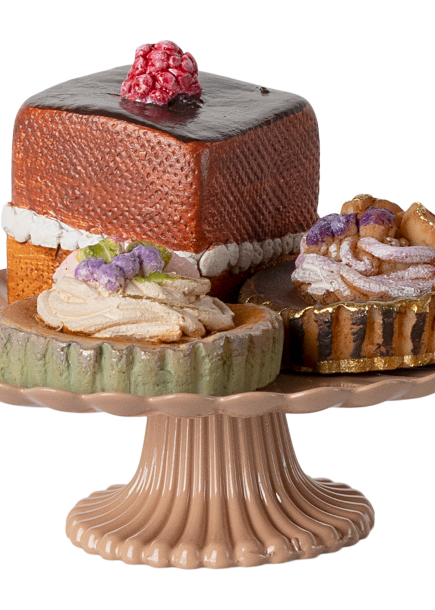 Maileg Cakes and cakestand, Mini