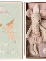 Maileg 17-5107-00 Tooth fairy mouse, Little sister in matchbox