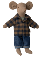 Maileg 17-5303-00 Dad mouse - Light brown