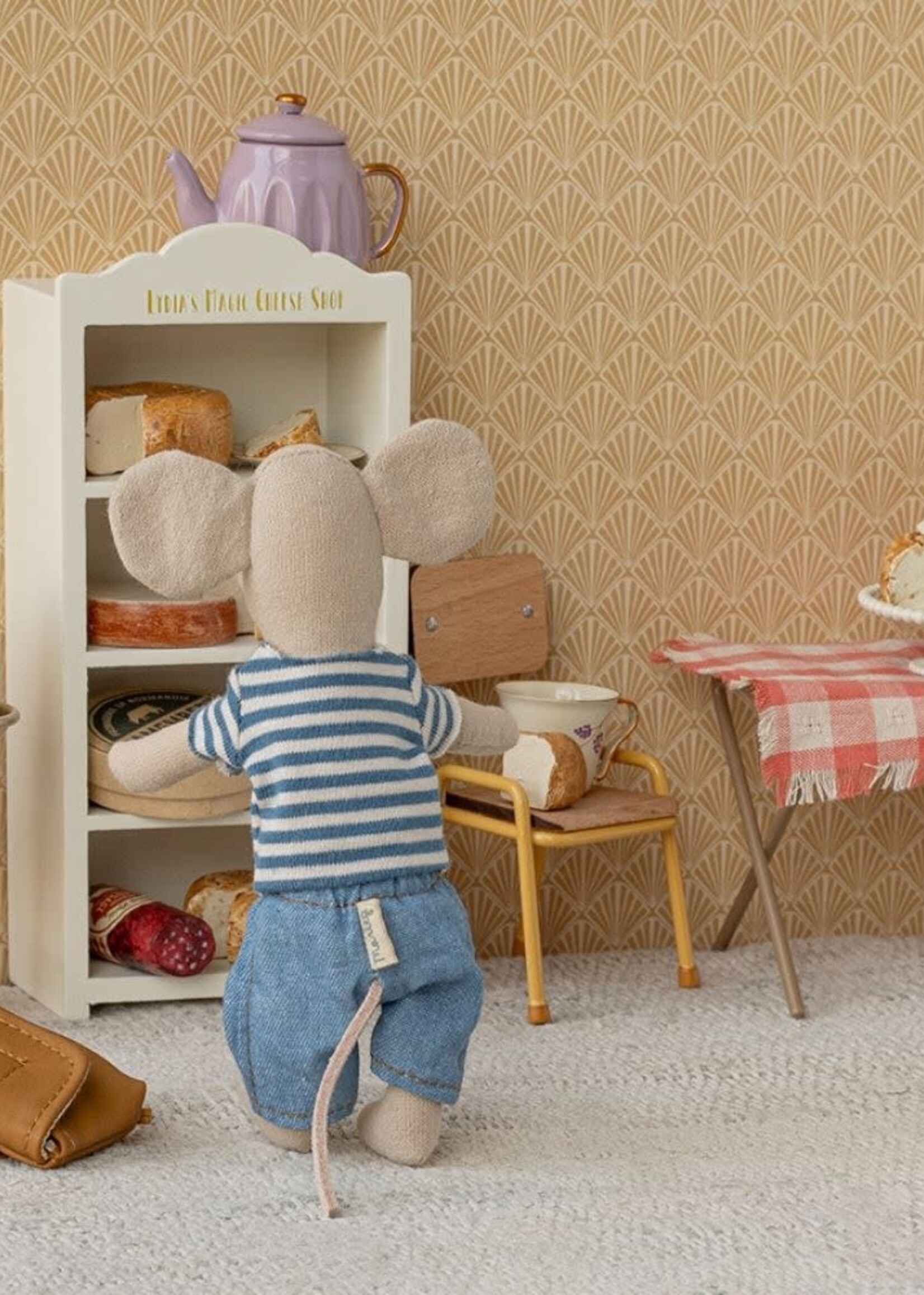 Maileg Cheese Bell, Mouse