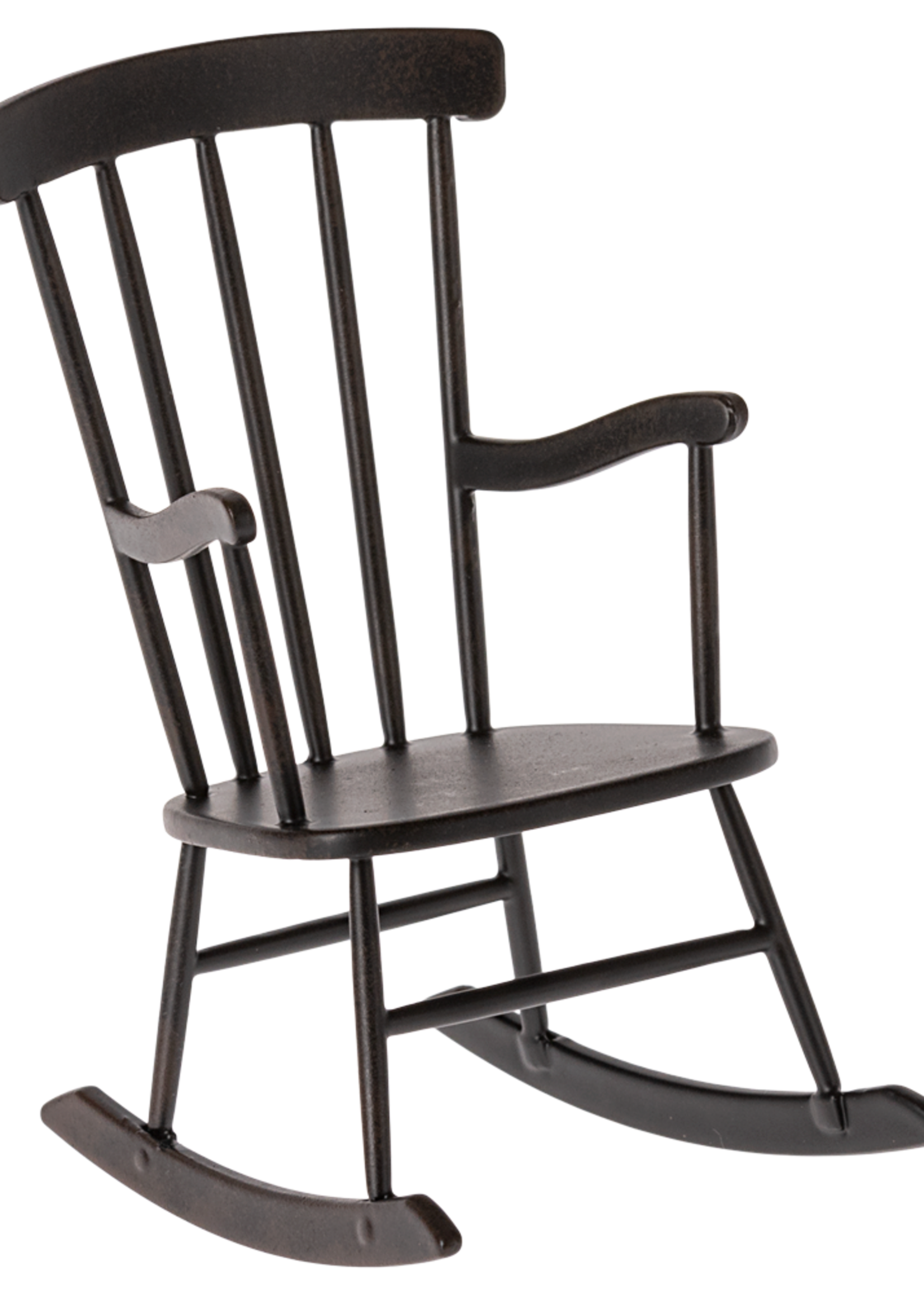 Maileg Rocking chair, Mini - Anthracite