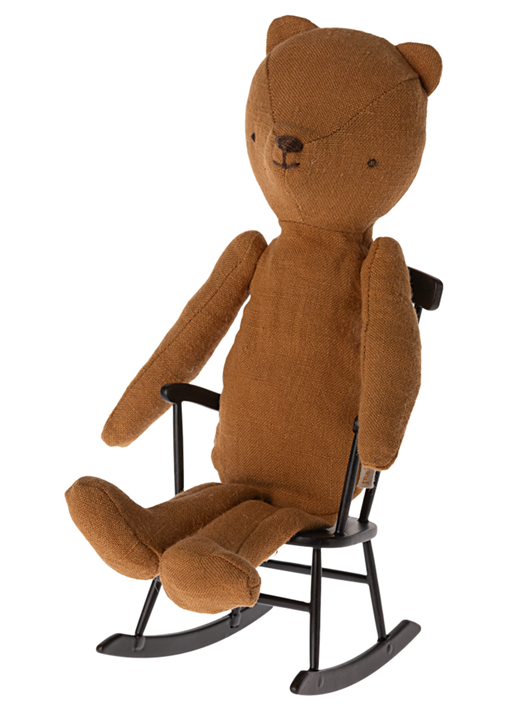 Maileg Rocking chair, Mini - Anthracite