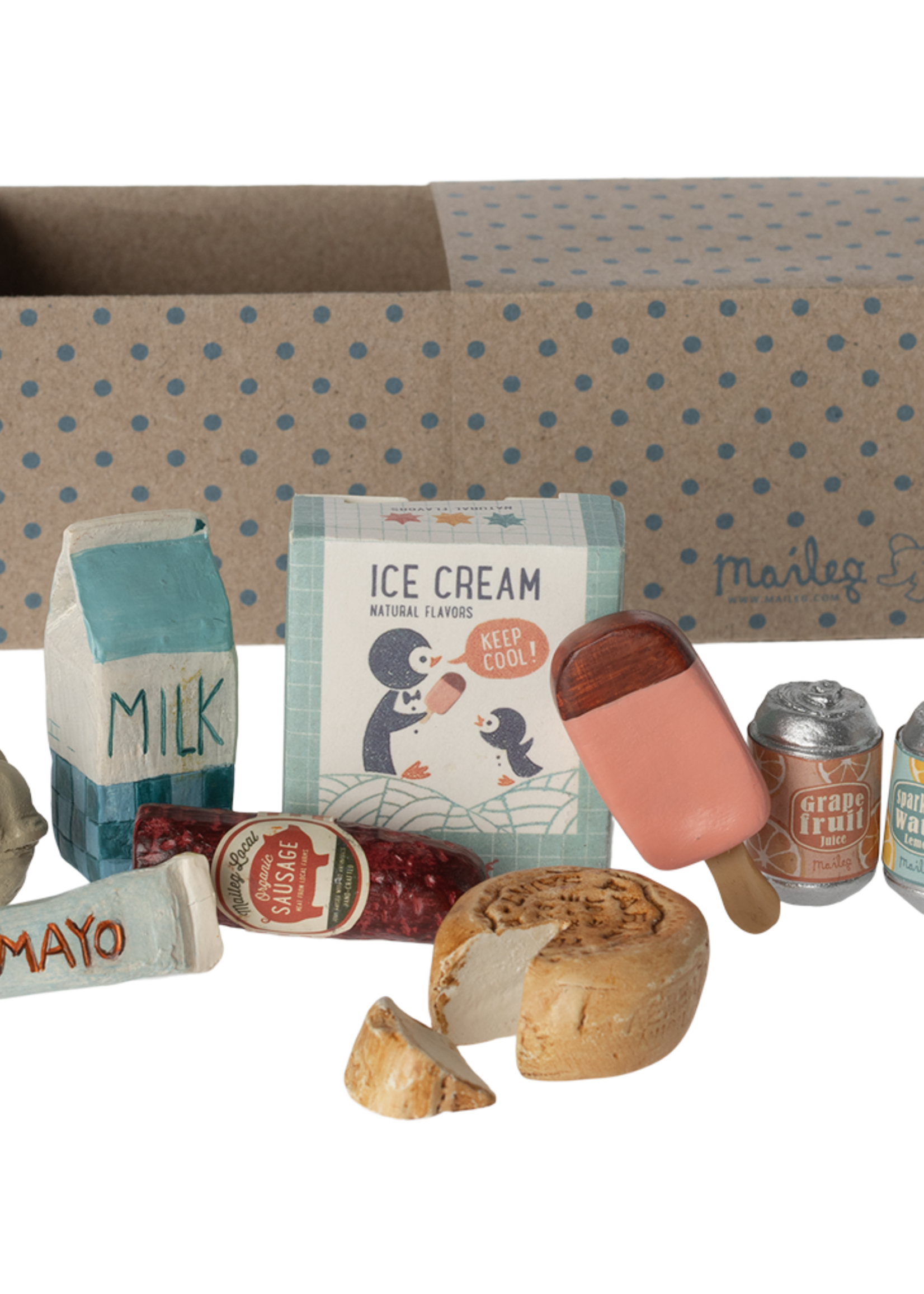 Maileg Grocery box, Miniature