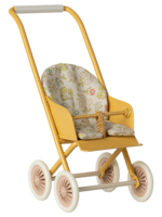Maileg Maileg - Stroller, Micro - Yellow - 11-5108-02
