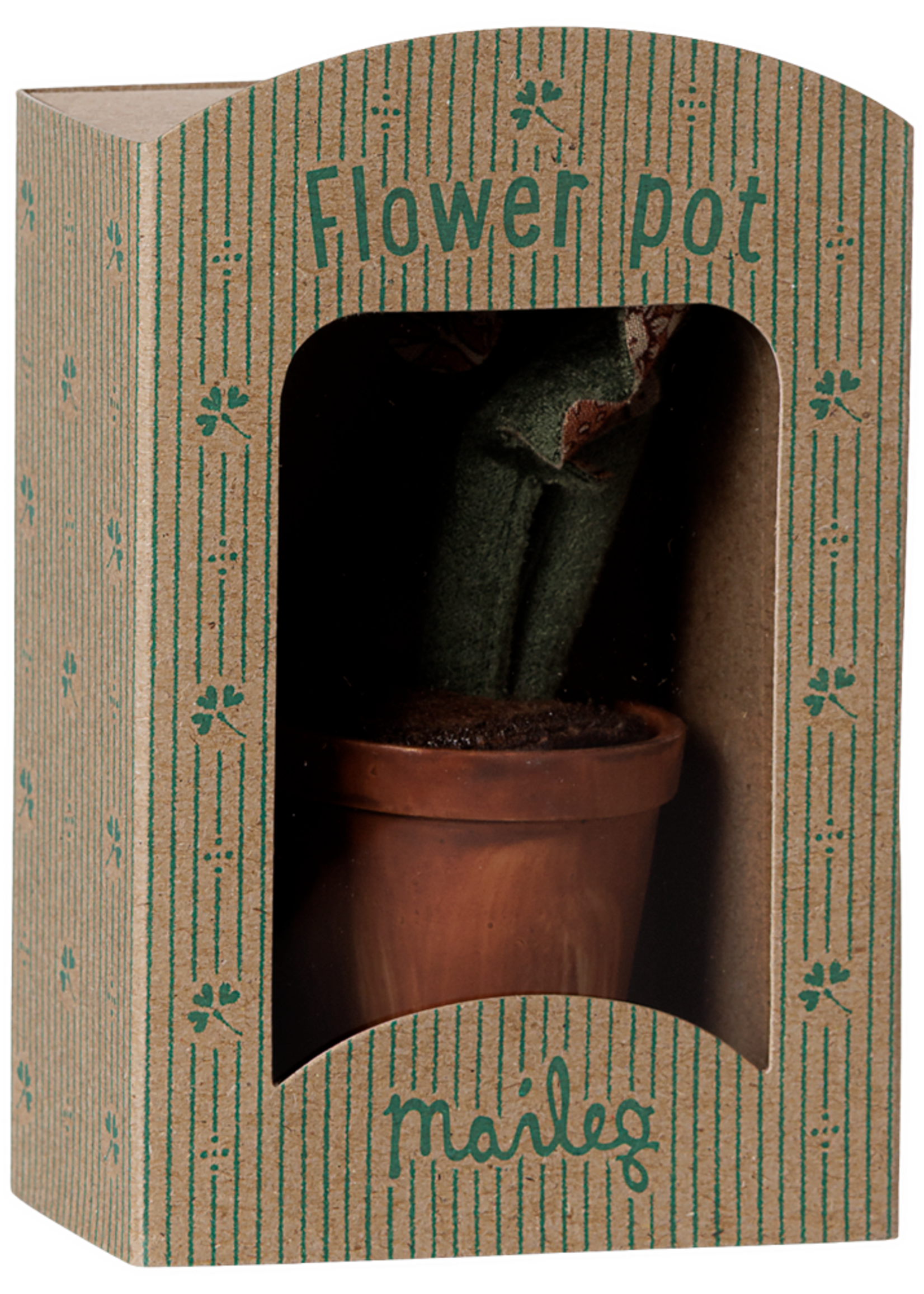 Maileg Maileg - Flower pot with plant, Miniature