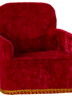 Maileg Maileg - Folding chair, Mouse - Red - 11-5401-00
