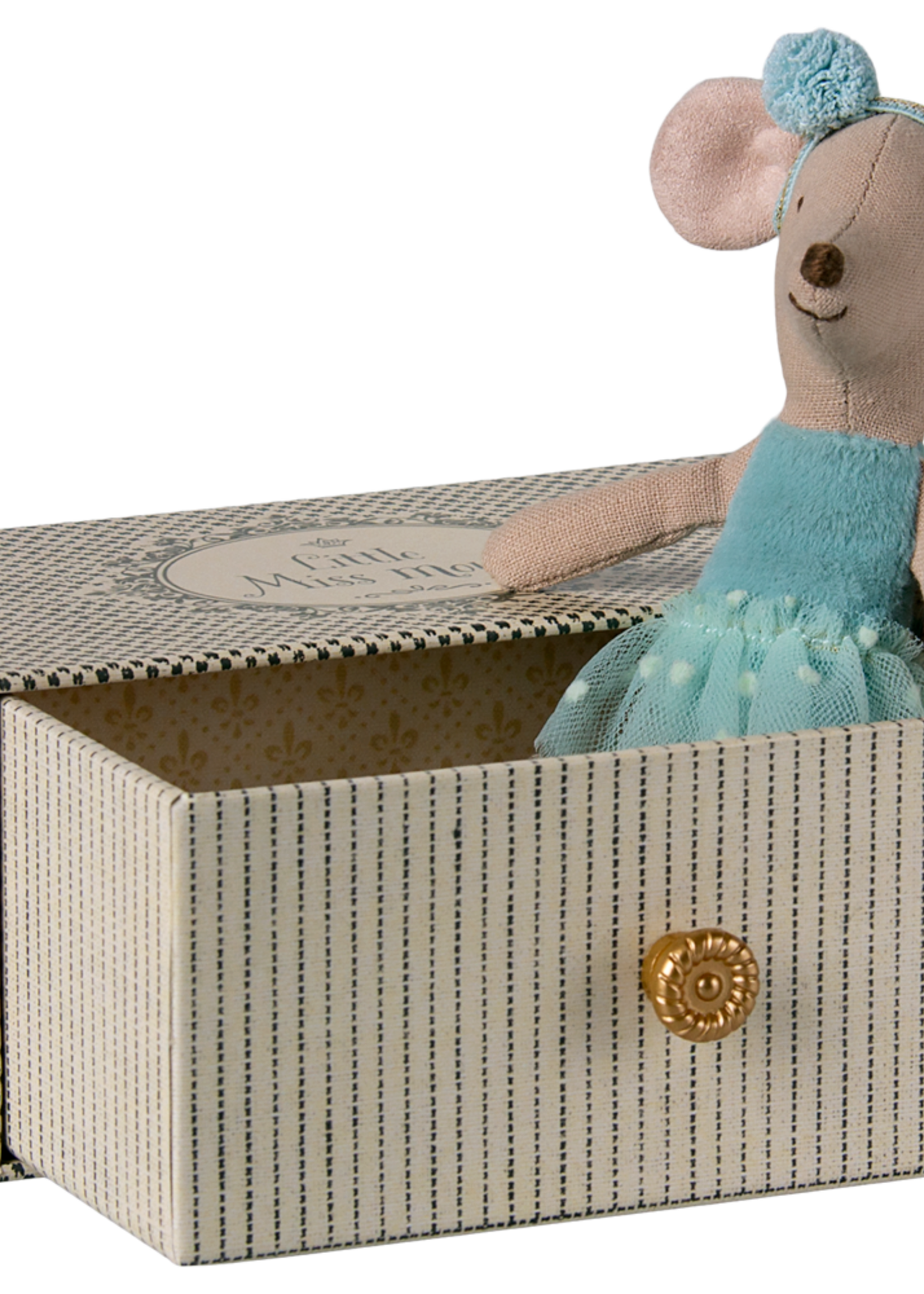 Maileg Dance mouse in daybed, Little sister