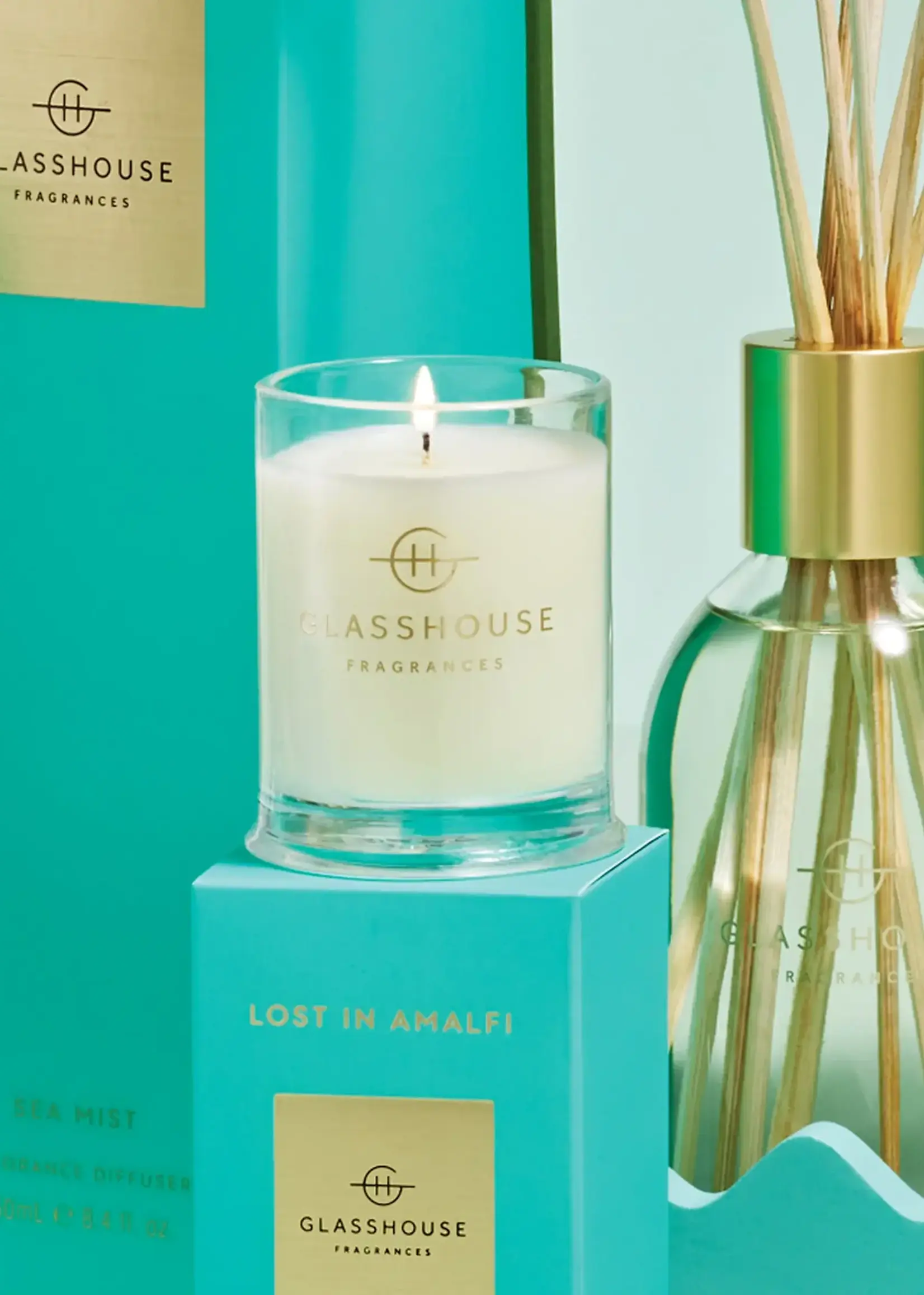 Glasshouse 2.1 oz. Candle - LOST IN AMALFI