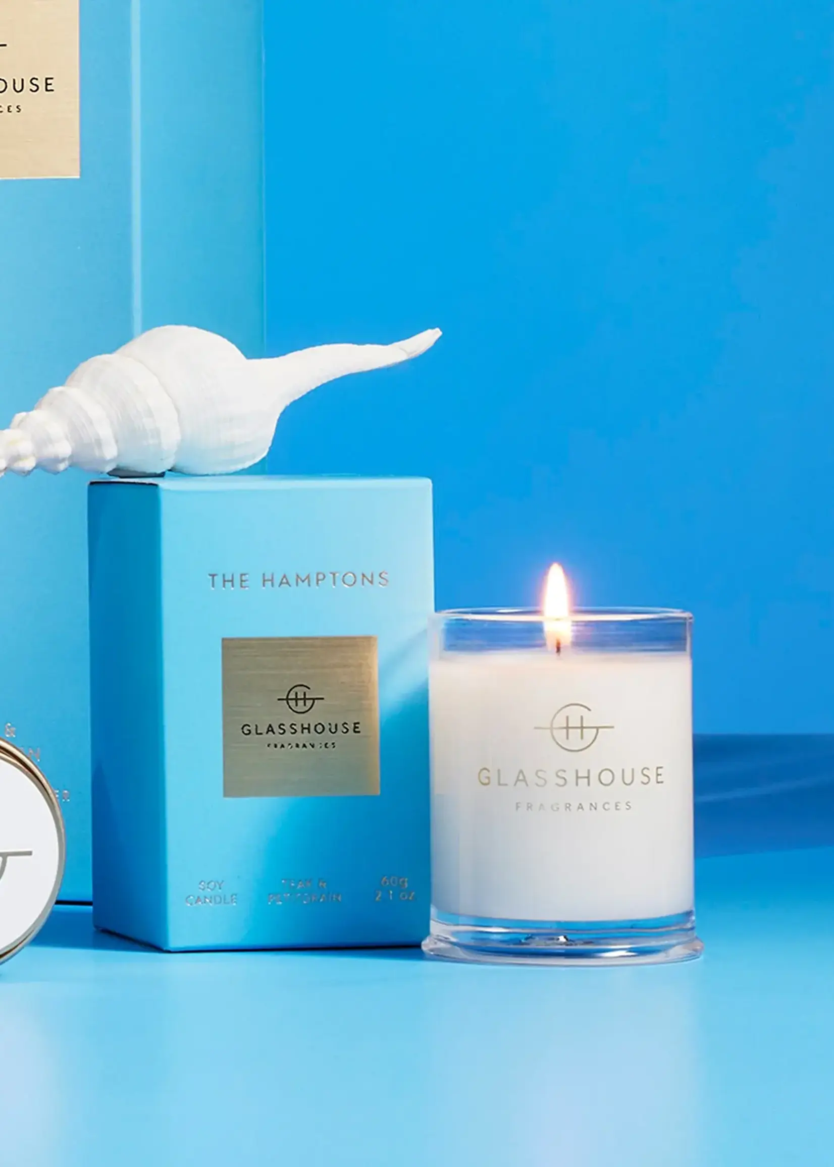 Glasshouse 2.1 oz. Candle - THE HAMPTONS