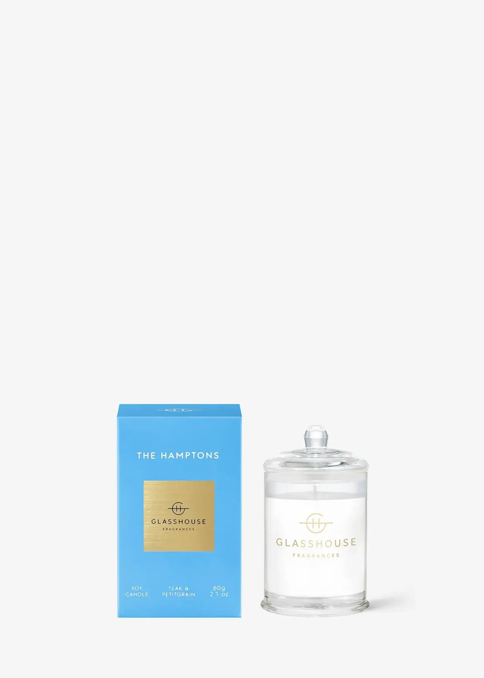 Glasshouse 2.1 oz. Candle - THE HAMPTONS