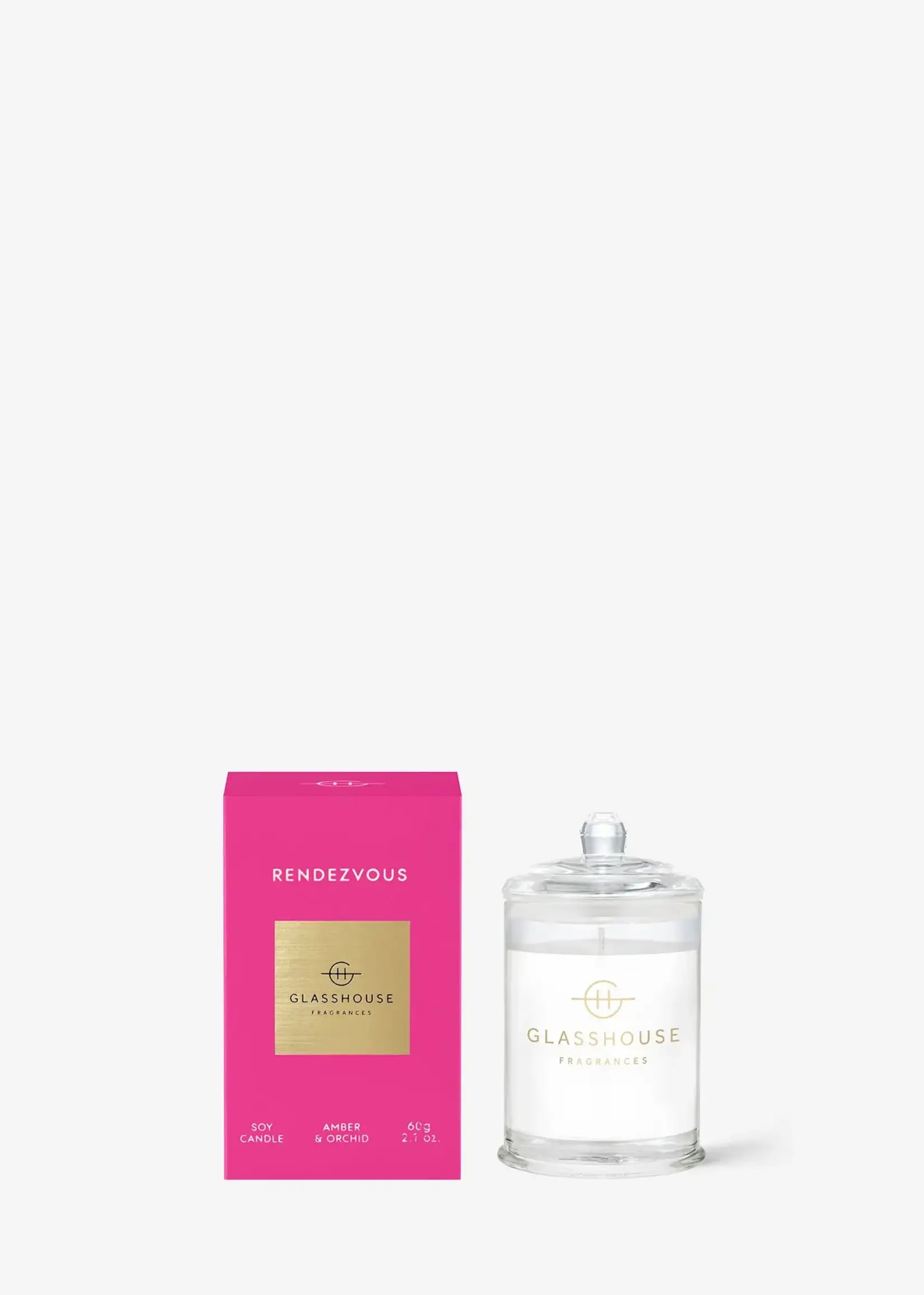 Glasshouse 2.1 oz. Candle - RENDEZVOUS