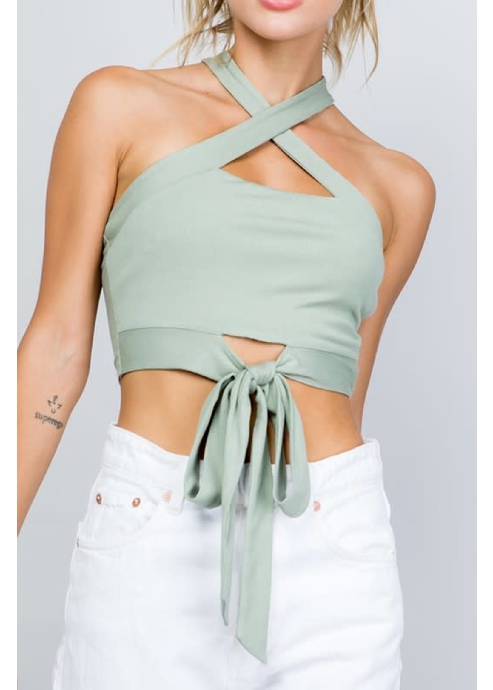 Criss -Cross Halter