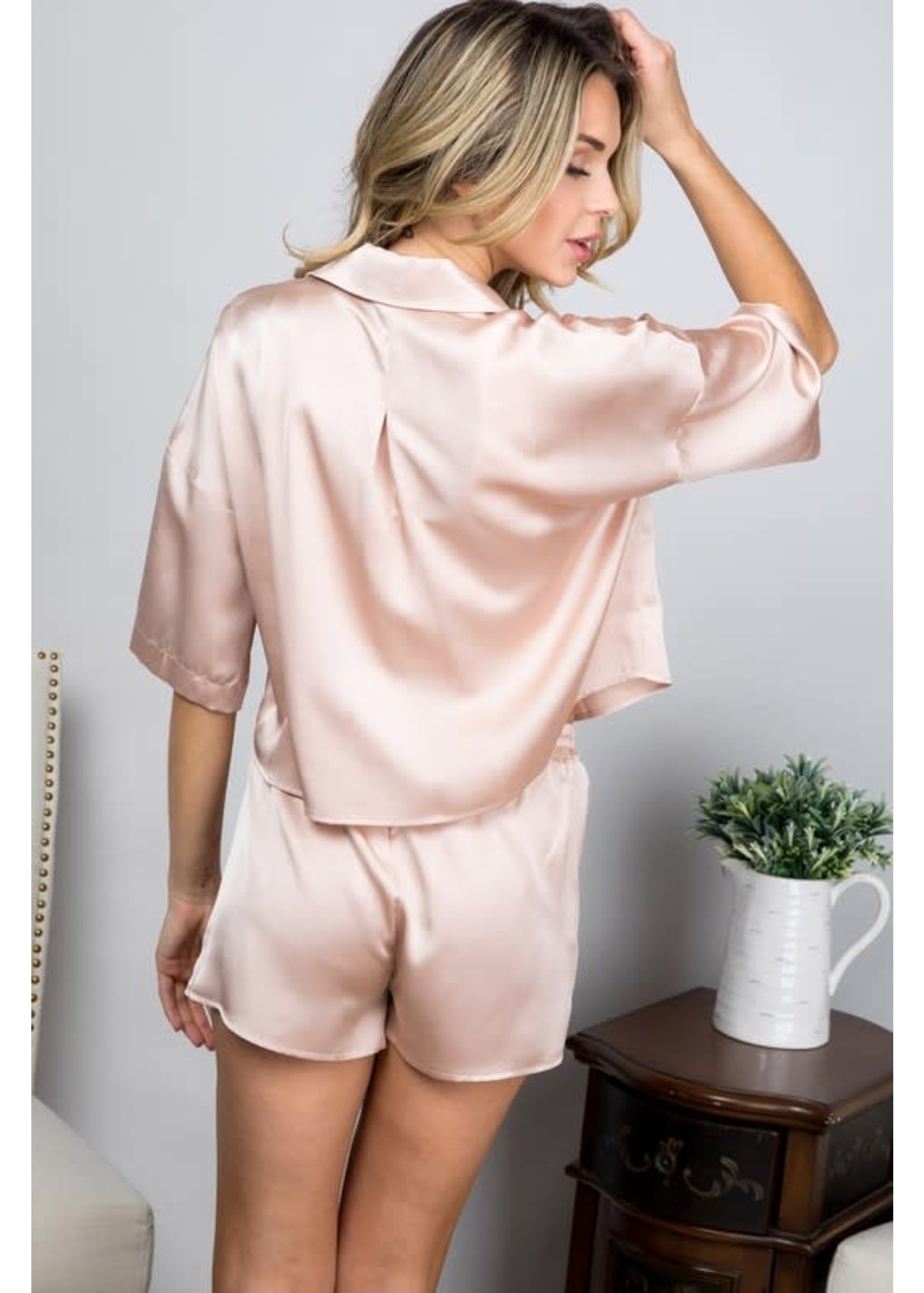 Satin Pajama Set