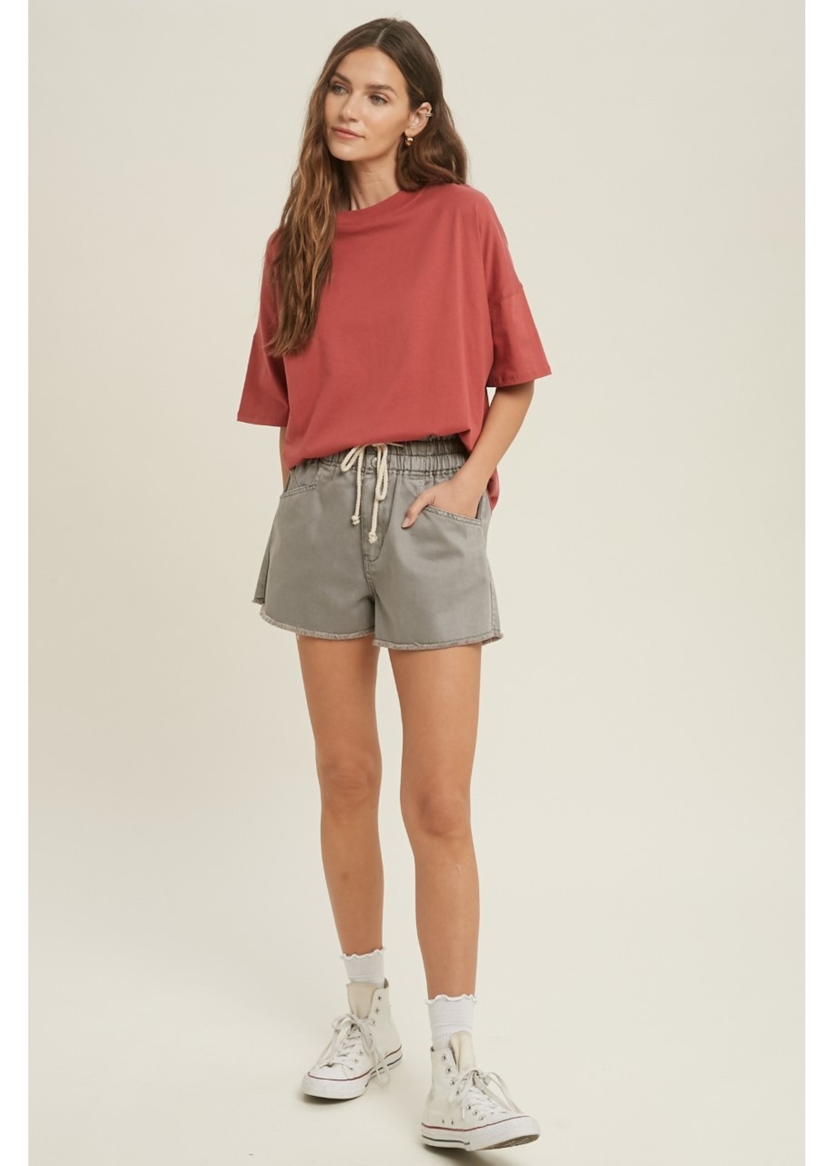 Stone Color Shorts