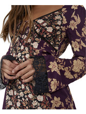 ODETTE PRINTED TUNIC / ESPRESSO COMBO /