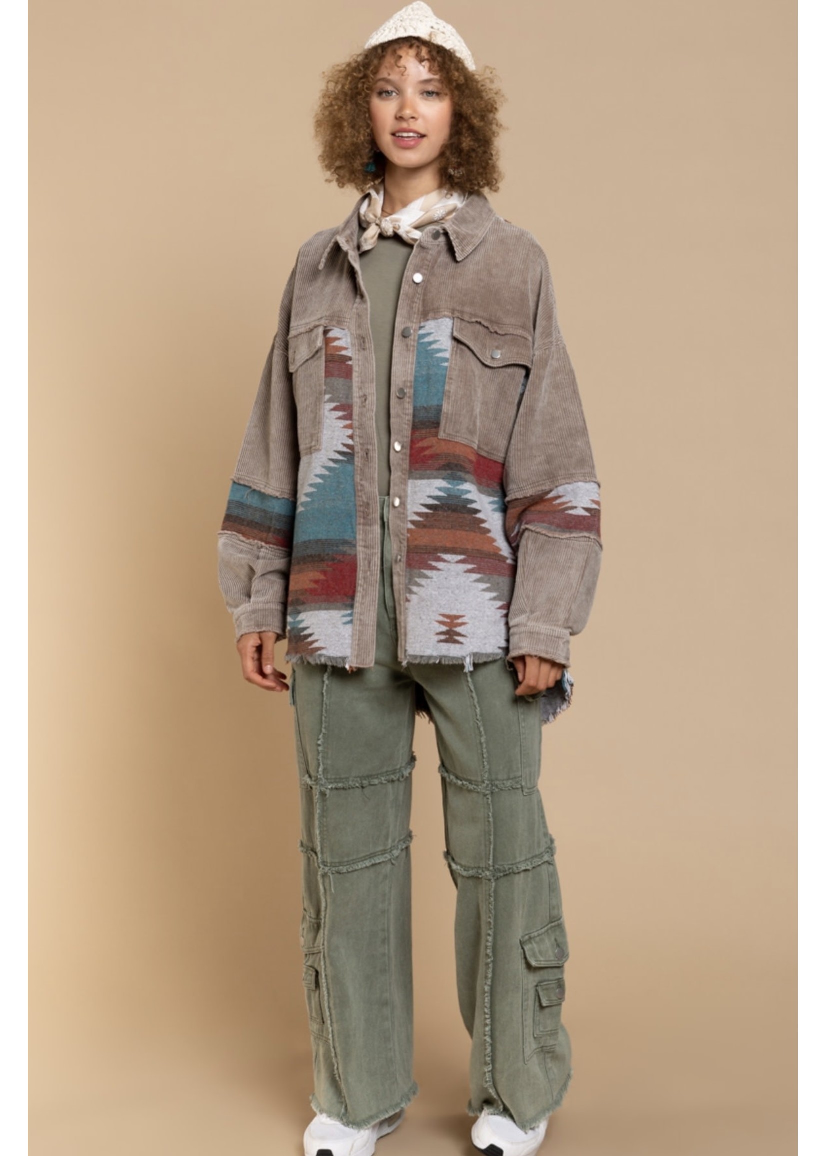 FWJ101C TAUPE MULTI - Bohemiac Boutique