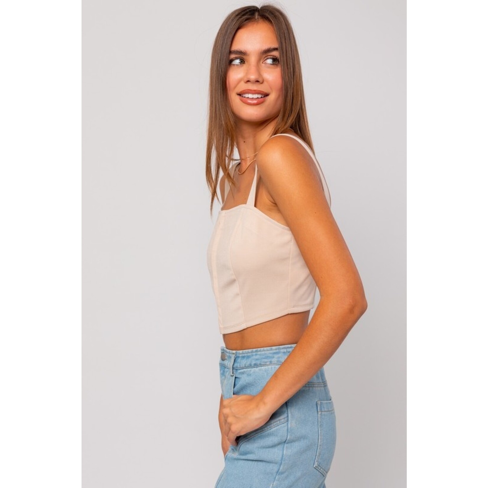 CORSET STRETCH TOP