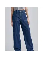 High Rise Carpenter Pant with Cargo Pockets