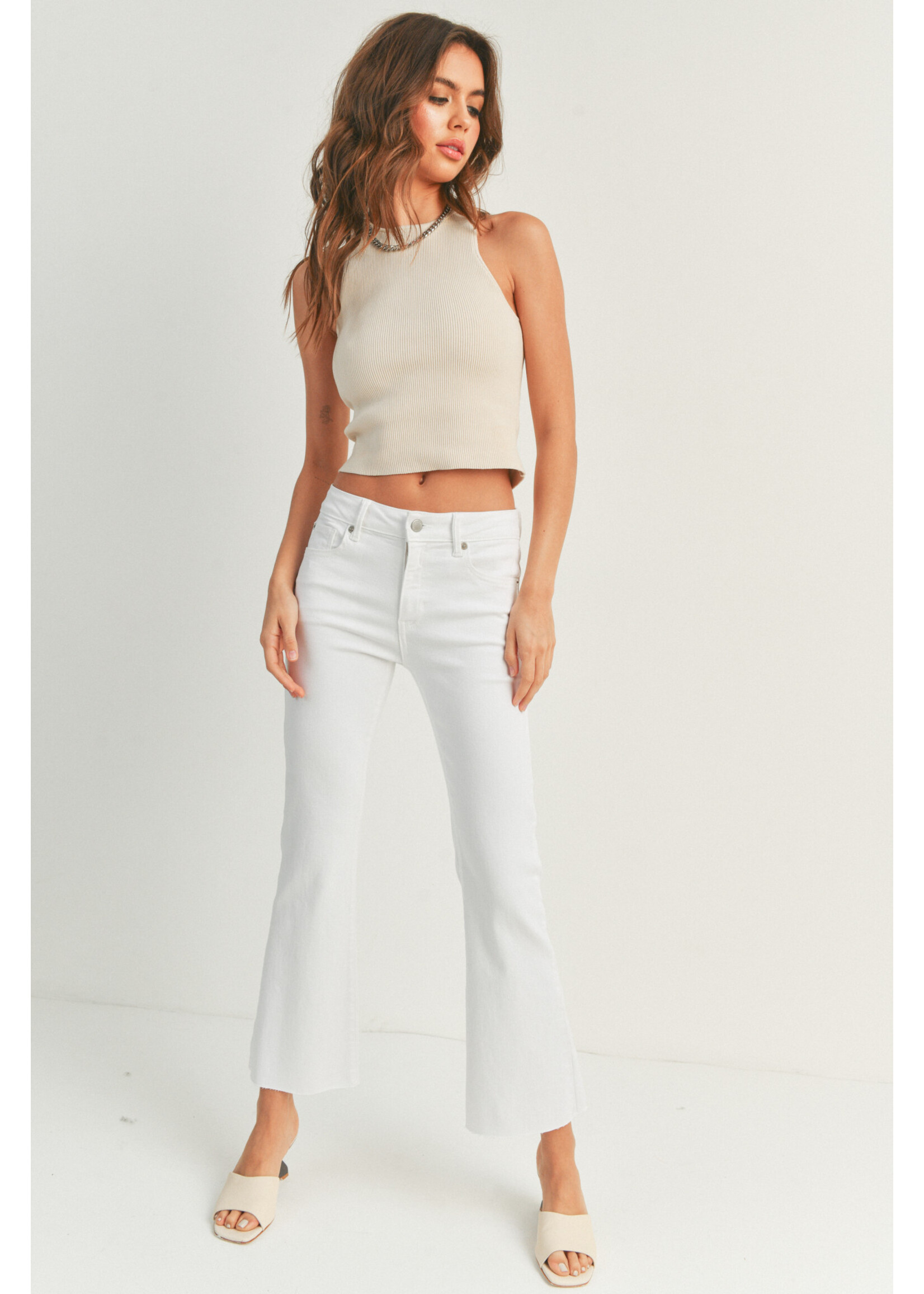CROPPED FLARE JEAN