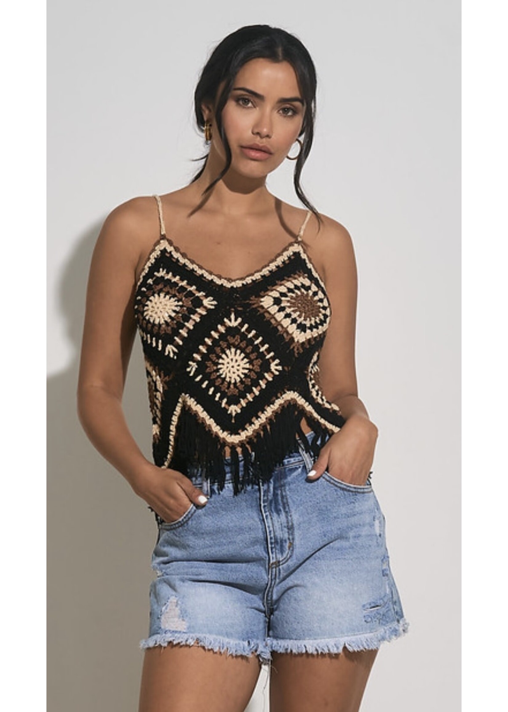 CROCHET TANK TOP