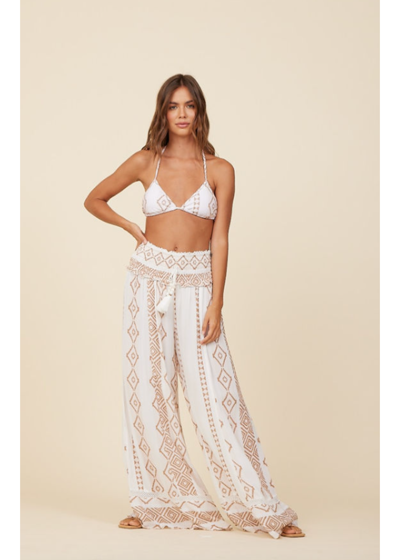 ISLAND TRIBAL PRINT PANTS