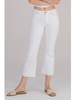 HAPPI CROPPED FLARE WITH CLEAN CUT HEM