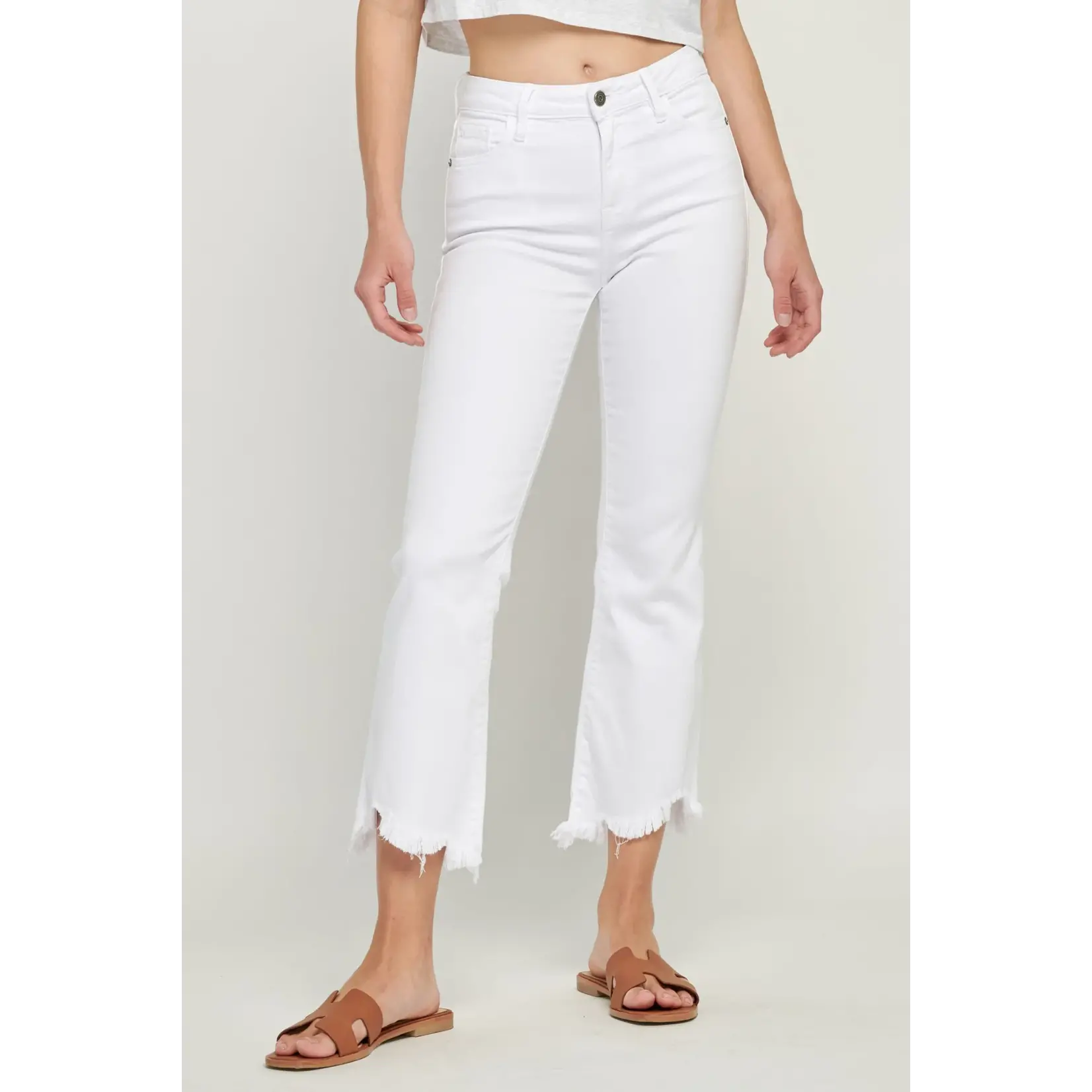 INSEAM HAPPI HIGH RISE CROPPED FLARE