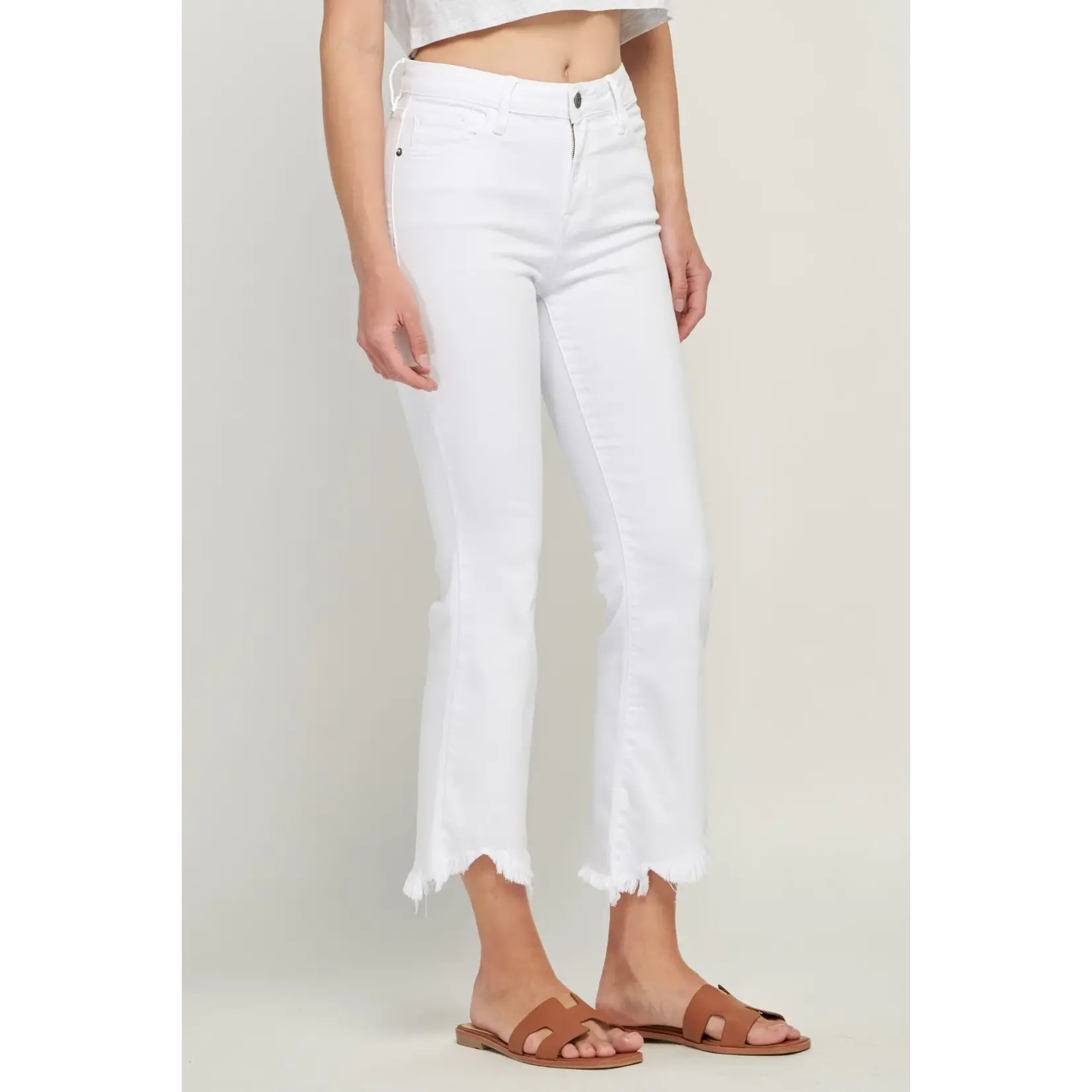 INSEAM HAPPI HIGH RISE CROPPED FLARE