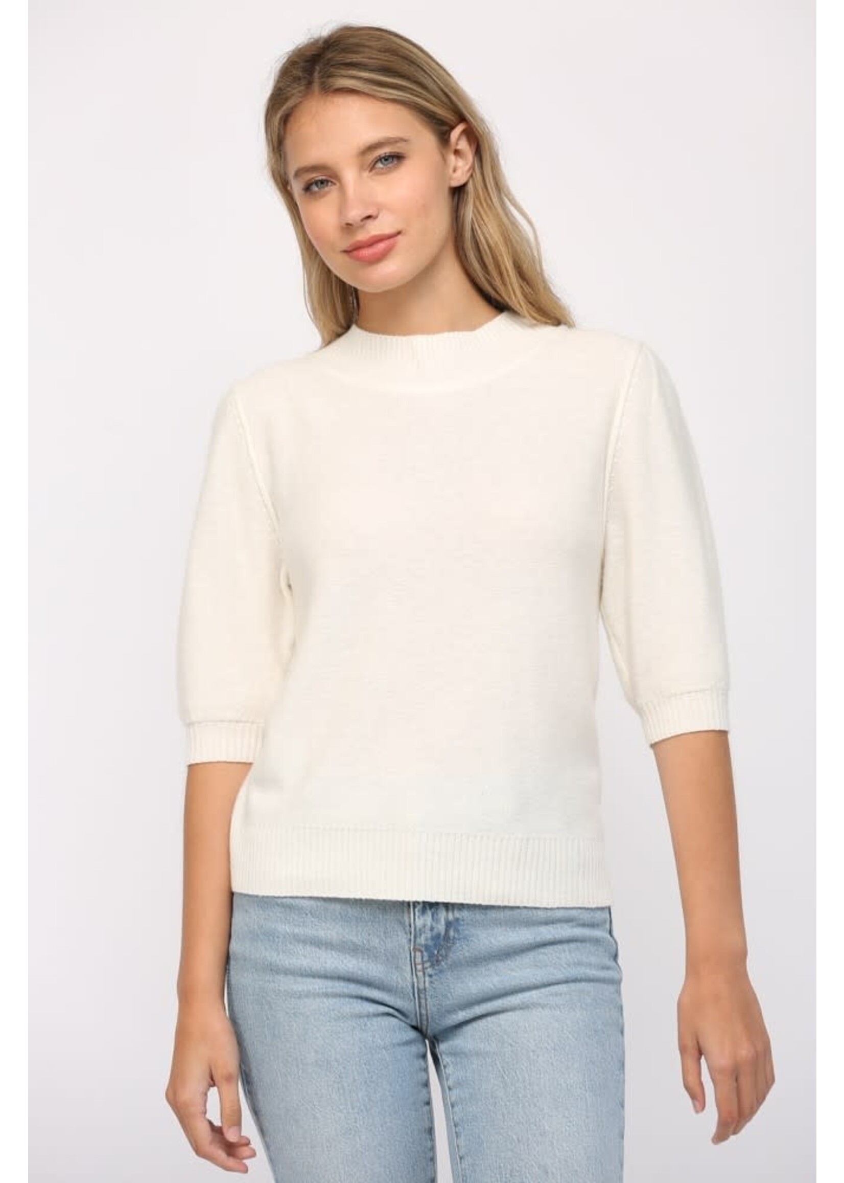 CASHMERE BLEND SWEATER