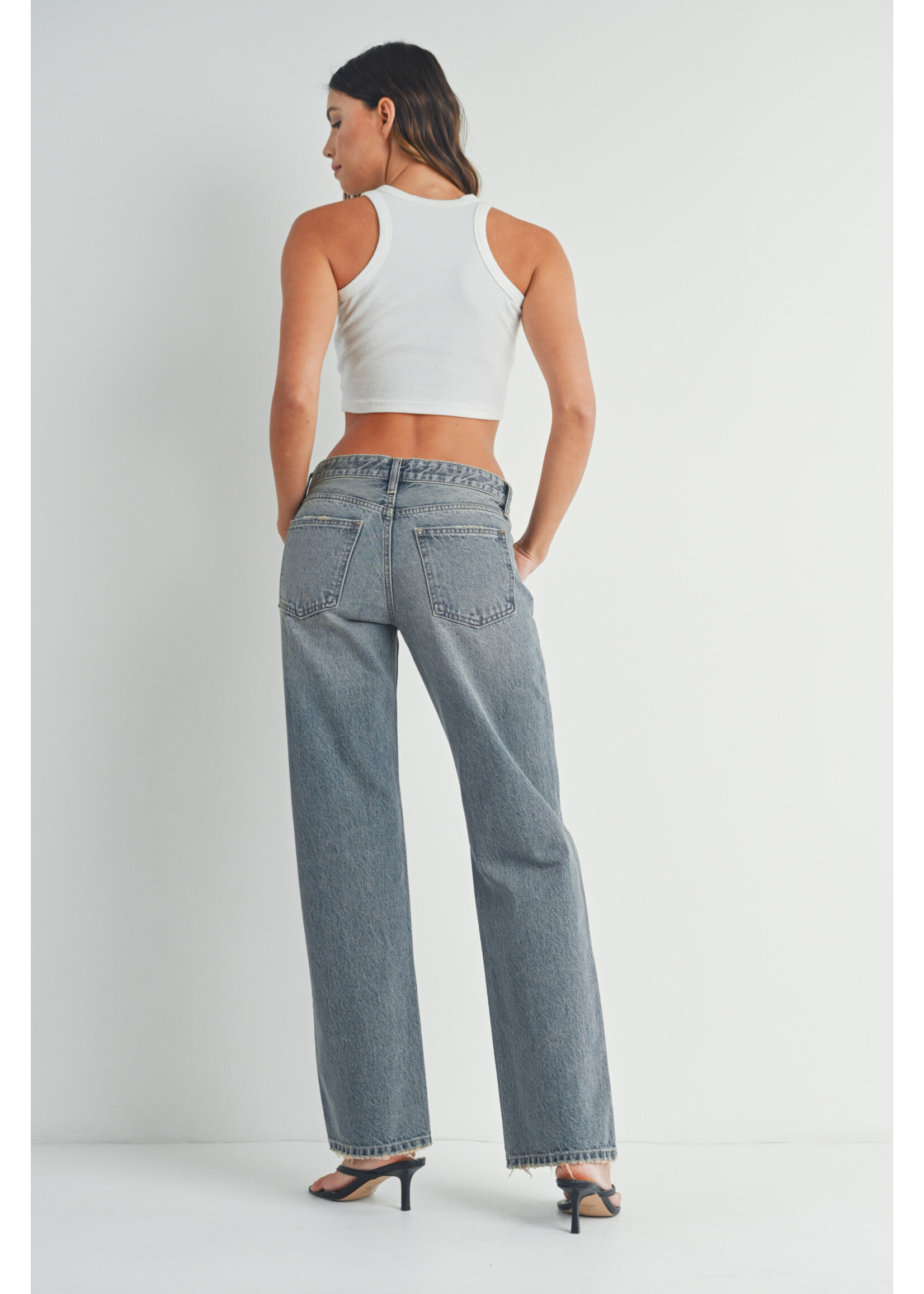 LOW RISE RELAXED STRAIGHT LEG