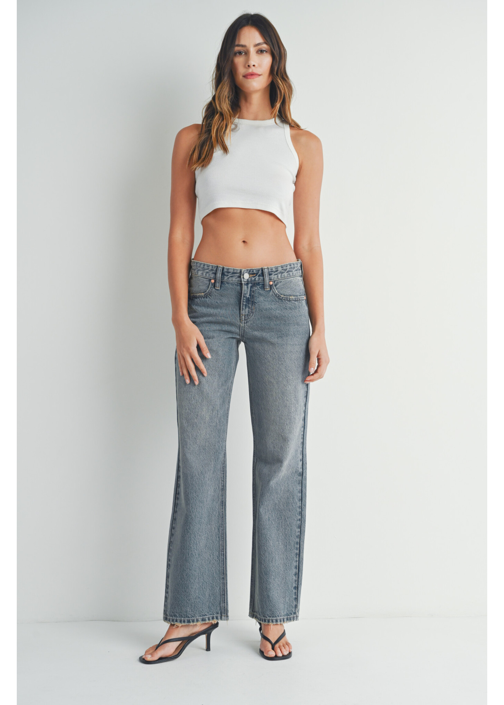 LOW RISE RELAXED STRAIGHT LEG
